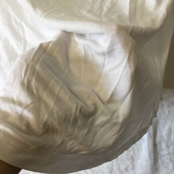 Talbots White Cowl Neck Tank Top - Picture 7 of 12